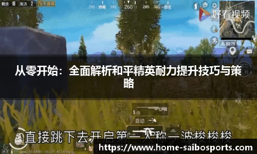 从零开始：全面解析和平精英耐力提升技巧与策略